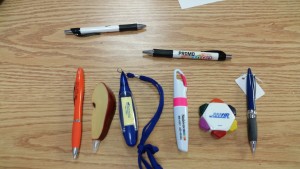 Pick, size, thickness, design, full colour or 1 colour, even pick different shapes! We design all types of pens ! Which one suits you best!