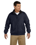 Harrington Fleece-Lined Nylon Jacket m740 black, khaki, graphite, hunte, maron, navy, red, true royal